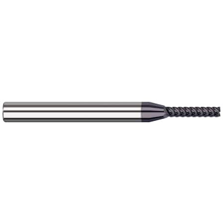 End Mill For Exotic Alloys - Square, 0.1090 (7/64), Length Of Cut: 0.5700